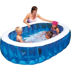 Pulizia della piscina gonfiabile
